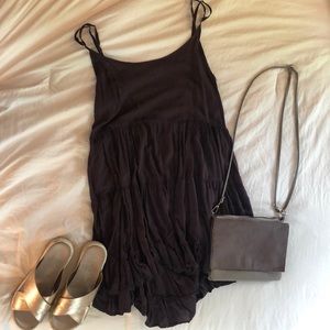 Purple open-back dress from American Eagle